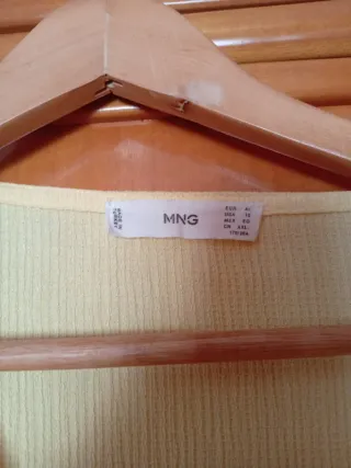 Vestido Mango amarillo