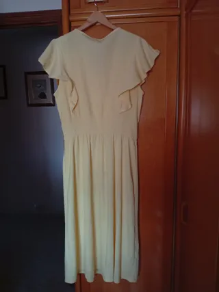 Vestido Mango amarillo