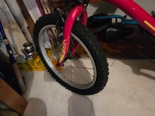 Bicicleta infantil rosa
