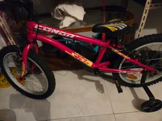 Bicicleta infantil rosa