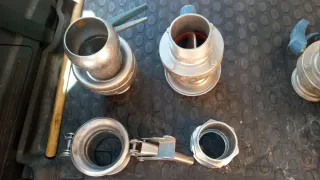 Bocas de riego metálicas