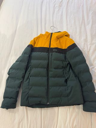 Chaqueta Helly Hansen M/38/10 Verde y Amarillo