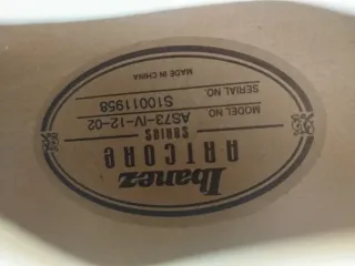 IBANEZ AS-73-IV Guitarra Eléctrica semihueca