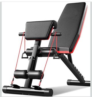 Banco de pesas multifuncional