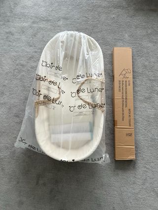 Moisés Cuna Natural Mimbre y Madera