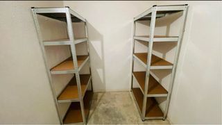 Pack 2 Estanterías Metálicas 5 Baldas