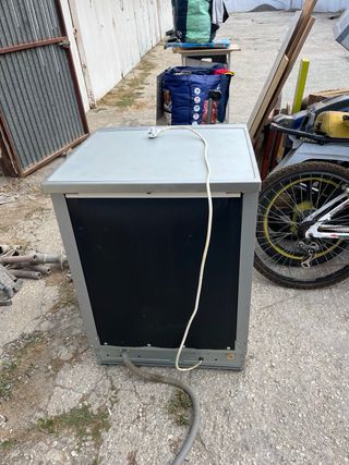 Lavavajillas plateado