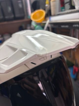 Casco Airoh blanco talla XL