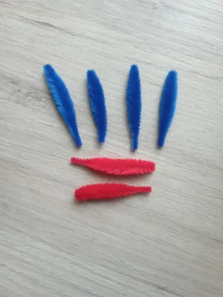 plumas de Airgam boys mosqueteros para sombrero,