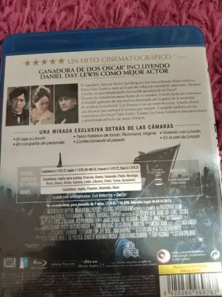 Lincoln Blu-ray -Steven Spielberg.
