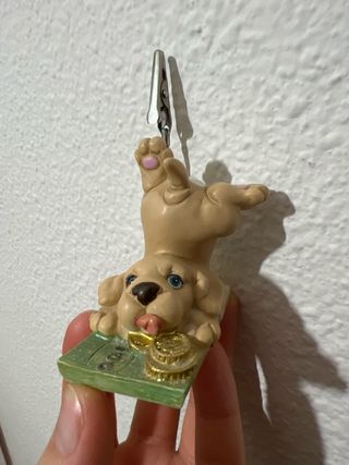 Soporte para fotos perro