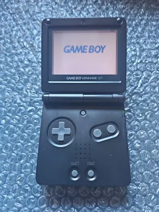 Game Boy Advance SP Negra Completa Europea