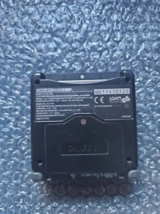 Game Boy Advance SP Negra Completa Europea