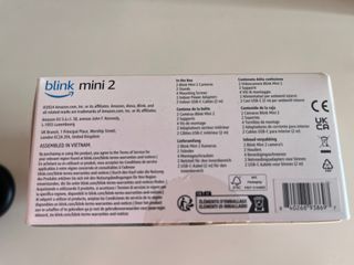 Pack 2 Cámaras Blink Mini 2