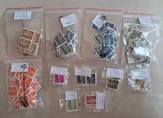 Lote 666 Sellos de Franco Nuevos y Usados.