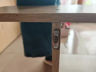 Mensola decorativa legno rovere cubo