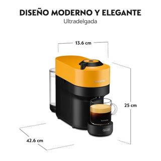 Cafetera Nespresso Vertuo Amarilla