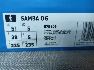 Adidas Samba OG Zapatillas Talla 38