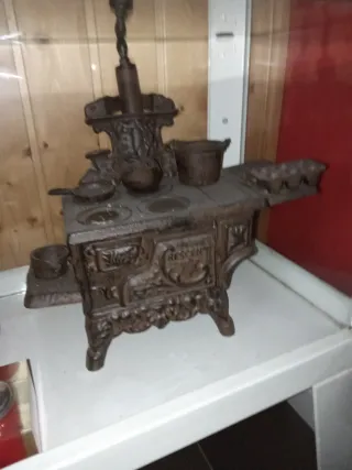 Juguete cocina hierro fundido