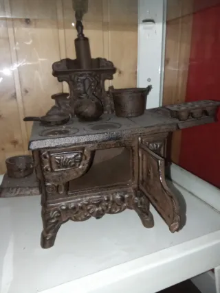 Juguete cocina hierro fundido