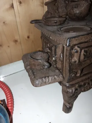 Juguete cocina hierro fundido