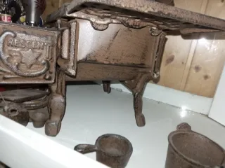 Juguete cocina hierro fundido