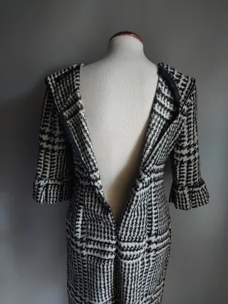 Vestido Zara cuadros talla M
