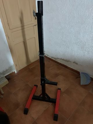 2 barras para sentadillas . Venta en persona