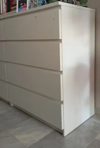 Cómoda Malm Ikea Blanca