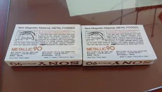 Sony Metallic 90 Cinta Cassette Metal