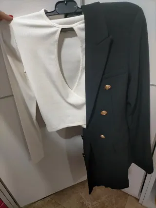 Blazers Stradivarius Negro,un solo uso. Talla XS