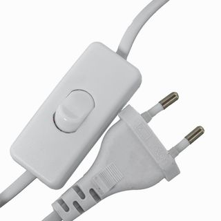 Lámpara cerámica de diseño color blanco