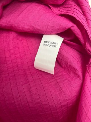 Tunica larga blusa 100% Algodon