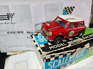 Scalextric Mini Cooper Rojo 41