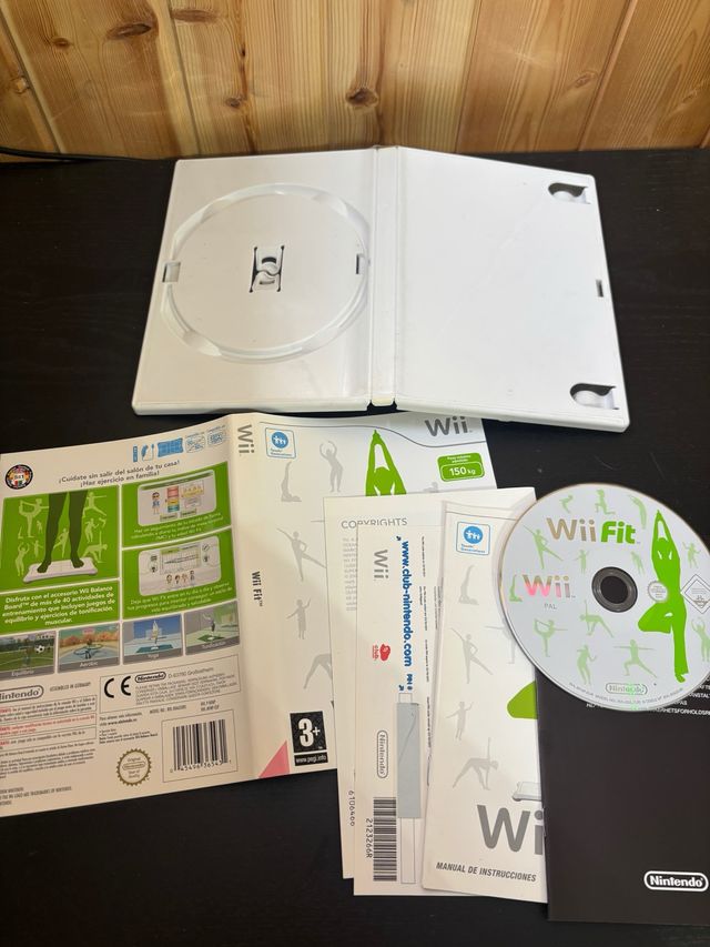 Nintendo Wii Fit Juego y Manual