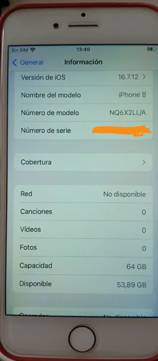 iPhone 8 64GB Oro/Rosa