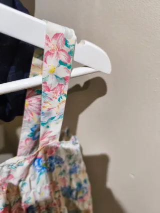 Vestido floral mujer
