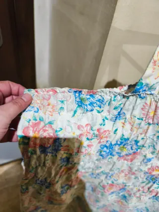 Vestido floral mujer
