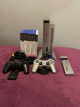 Consola PlayStation 2 Plata