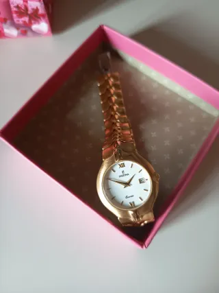 Reloj Festina Mujer Dorado y Blanco
