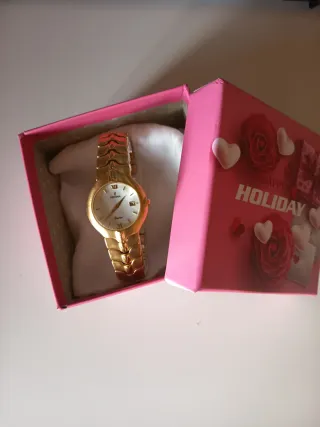 Reloj Festina Mujer Dorado y Blanco