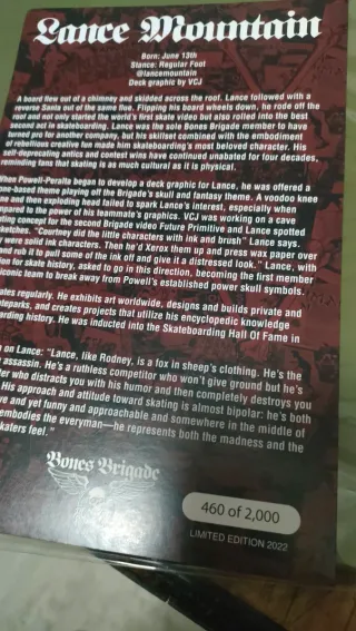 Tabla Skate Powell Peralta Lance Mountain serie 13