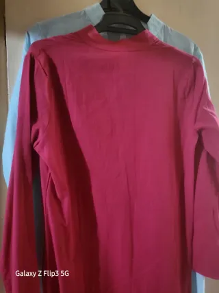 Vestido Lino Azul Talla Única