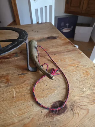 Lote antigüedades hierro forjado