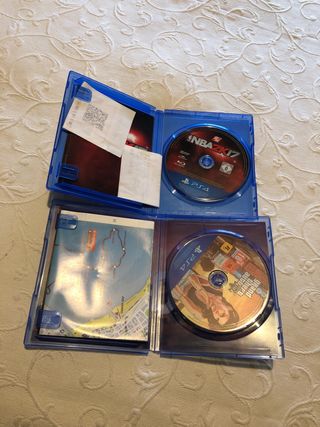 Juegos PS4: GTA V Premium Edition y NBA 2K17