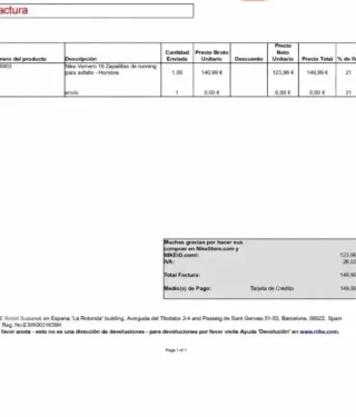 Nike Zoom Vomero 18 talla 42 A Estrenar