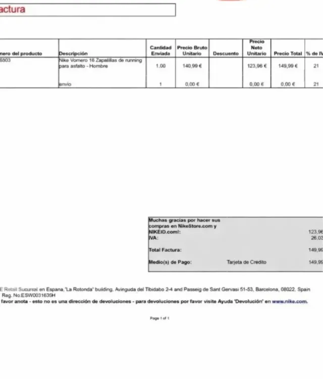 Nike Zoom Vomero 18 talla 42 A Estrenar