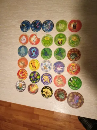 Tazos Pokémon colección