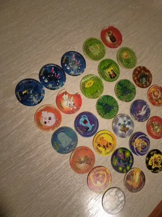 Tazos Pokémon colección