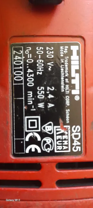 ATORNILLADOR HILTI SD45 PLADUR